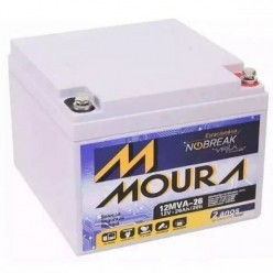 Bateria Moura Nobreak VRLA 12MV26